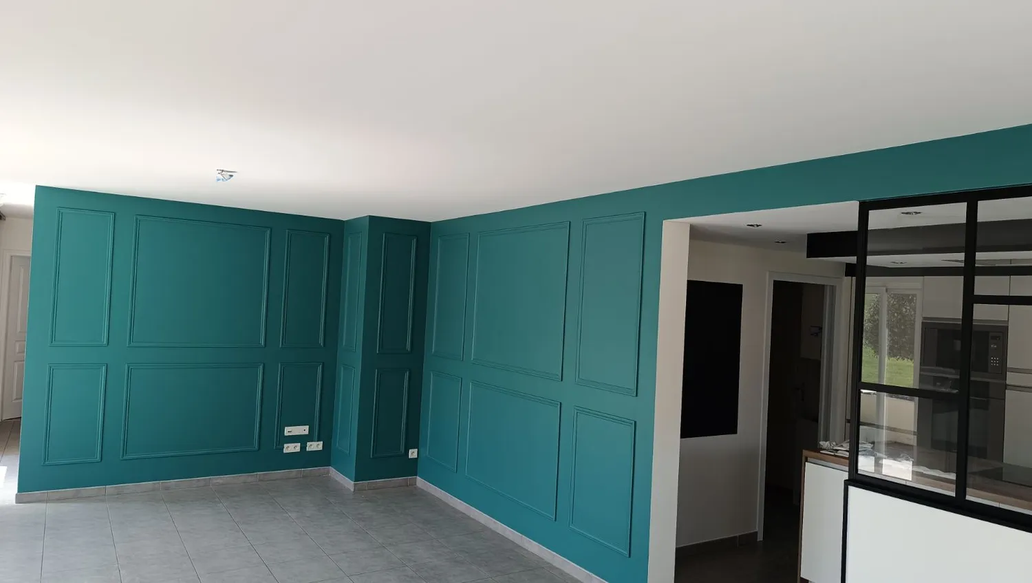 tapissier decorateur vitre